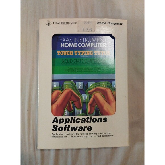 Texas Instruments TI-99/4A - Touch Typing Tutor - Complete In Box - Tested - Picture 5 of 10